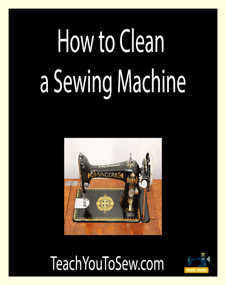 How to Clean a Sewing Machine