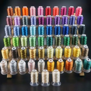 New-brothread-63-Brother-Colors-Polyester-Embroidery-Machine-Thread-Kit