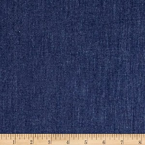 TELIO-4.8-oz-Denim-Chambray-Dark-Blue-Fabric-by-The-Yard