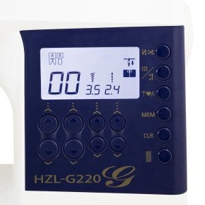 Juki HZL-G220 Sewing Machine LCD Display