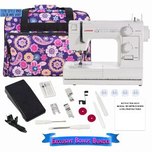 Janome HD1000 Sewing Machine with Exclusive Bonus Bundle