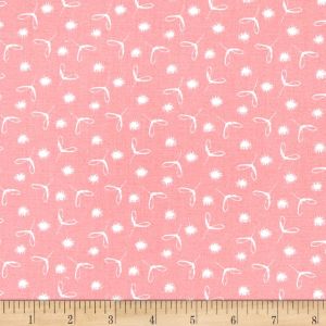 The best quilting fabric, featuring a charming pink color with delightful white dots.