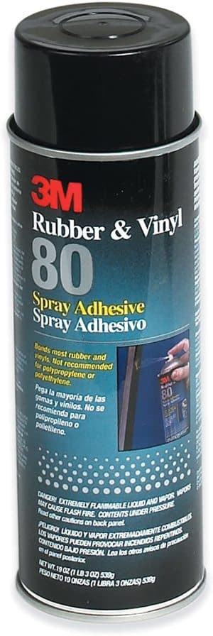 3m 80 18 Oz Rubber Vinyl 80 Spray Adhesive