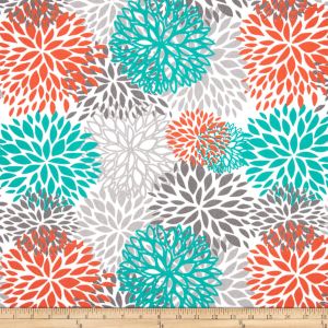 Premier Prints Indoor Outdoor Blooms Pacific