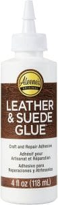 Aleenes 15594 Leather and Suede Glue 4 Ounce