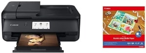 Canon PIXMA TS9520 Wireless Photo All in one Printer Scanner Copier with Double Sided Matte Phot