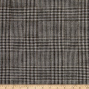 Fabric Merchants 100 Wool Suiting Houndstooth Plaid