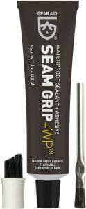 GEAR AID Seam Grip WP Waterproof Sealant and Adhesive for Tents and Outdoor Fabric Clear