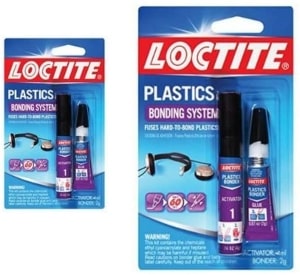 Loctite Super Glue Plastics Bonding System with Activator 2 Gram 681925 2 Pack …