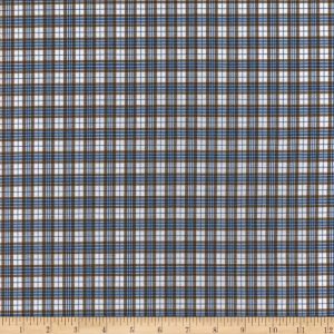 Mook Fabrics Oxford Shirting Plaid