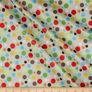 Polyurethane Laminate- LS179- J Multi Dot Beige