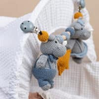 rhino baby crochet toys