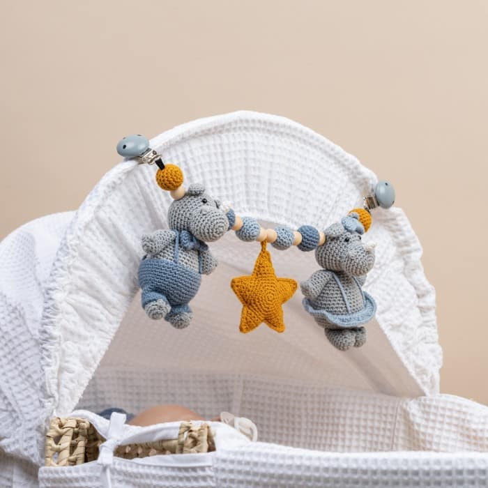 baby crib chain crochet