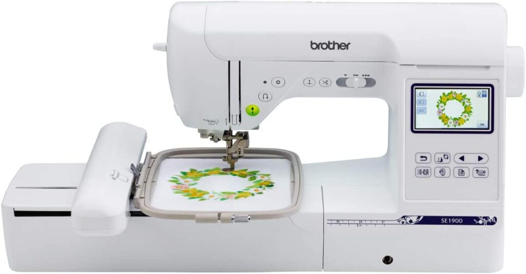 Brother SE1900 embroidery machine Seamsecrets.com