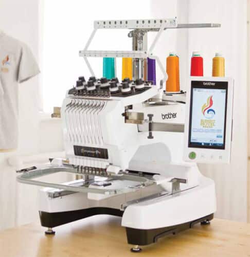 Brother Entrepreneur Pro PR 1000e Multi-Needle Embroidery!