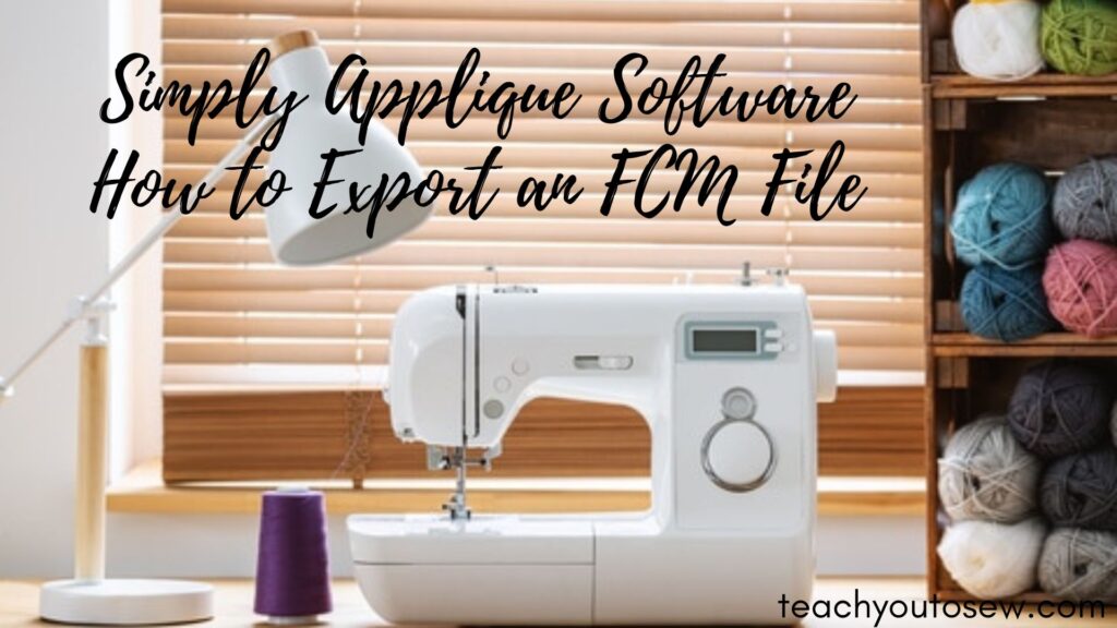 Simply Applique software