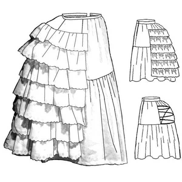 bustle pattern